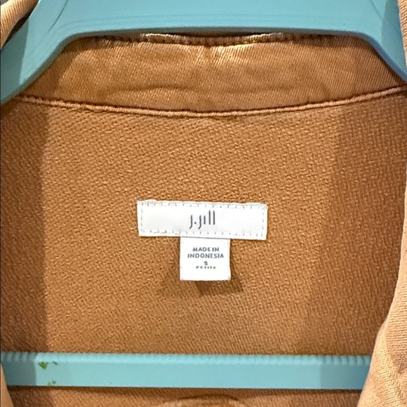 J. Jill women’s Brown Shirt Jacket small - Picture 2 of 8